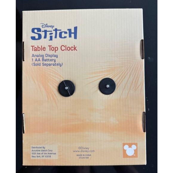 “Bring Stitch to Your Desk – Disney Table Top Clock with Chilled Vibes!” - Picture 6 of 6